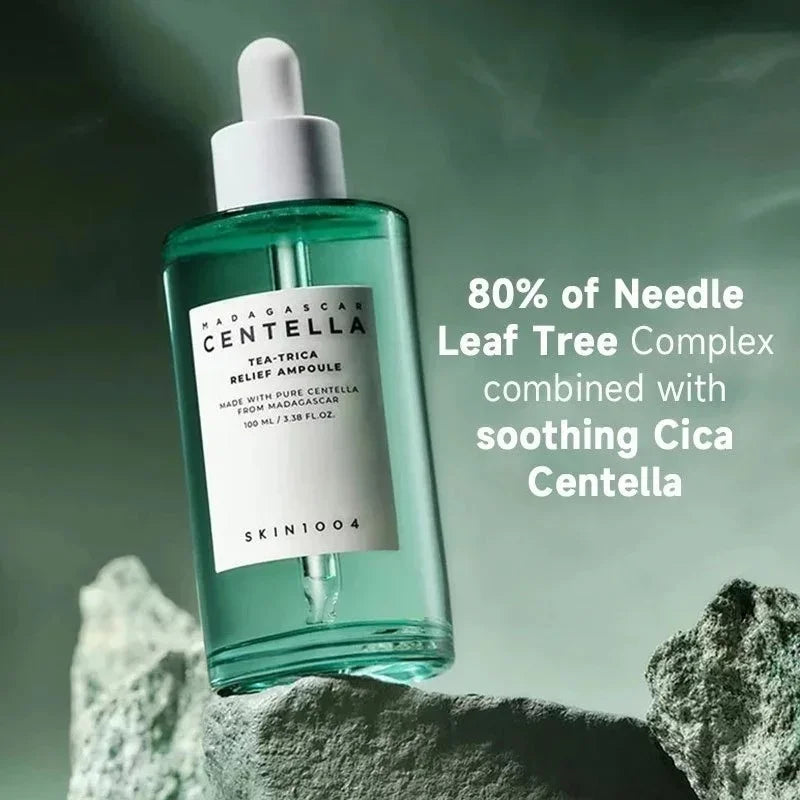 Centella Ampoule Essence Brightening Calming and Repairing Pores Smoothing Facial Moisturize Serum Daily Skin Care Products