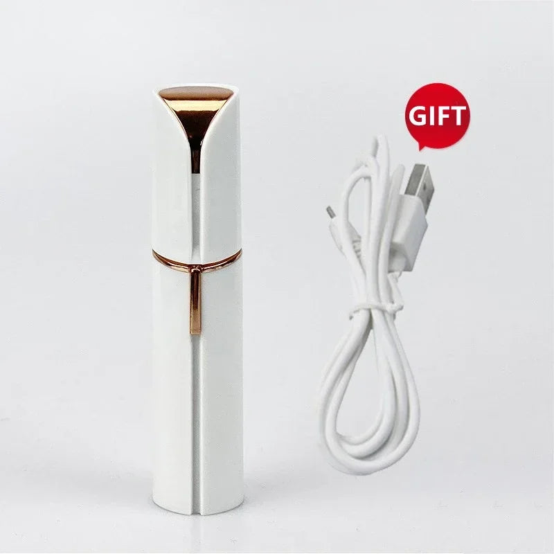 USB Charging Epilator Face Hair Removal Lipstick Shaver Electric Eyebrow Trimmer Women Hair Remover Mini Shaver Epilator