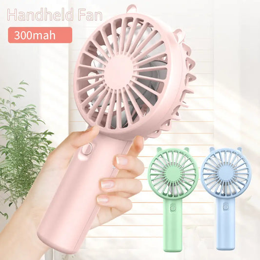 Ventilateur portatif petit ventilateur de refroidissement USB Rechargeable cils muet refroidisseur ventilateur portatif Mini USB Rechargeable bureau