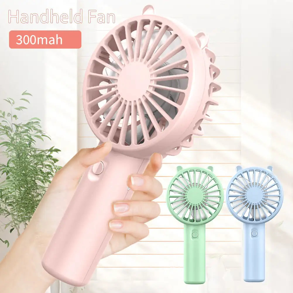 Ventilateur portatif petit ventilateur de refroidissement USB Rechargeable cils muet refroidisseur ventilateur portatif Mini USB Rechargeable bureau