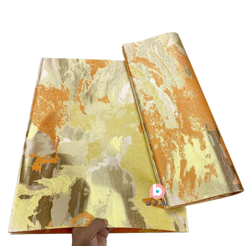 Cravate de luxe 3D suisse Gele Gandmaster africaine Multi Sego, 2 pièces/sac 051 Nigeria Sego, emballage de tête pour fête de mariage ASO EBI