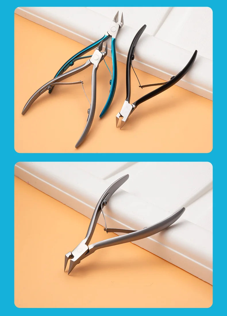 Coupe-ongles pour orteils incarnés ou épais, coupe-ongles professionnel pour podologue, pince à ongles avec Supe en acier inoxydable