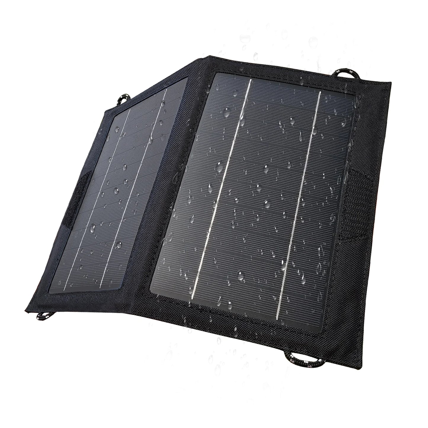 ALLPOWERS-Panneau Solaire Flexible Pliable, 5V 18V, Chargeur de Batterie à Haute Efficacité, 21W, Chargeur de Téléphone pour iPhone de Voyage
