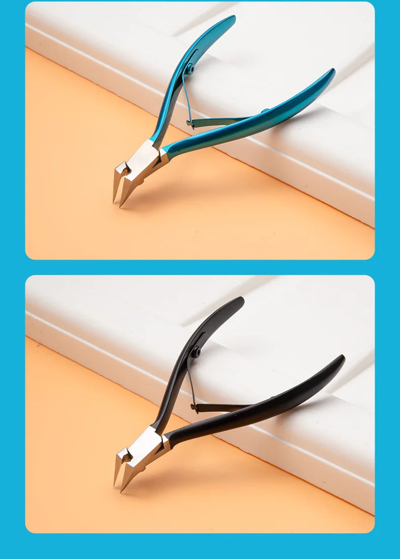 Coupe-ongles pour orteils incarnés ou épais, coupe-ongles professionnel pour podologue, pince à ongles avec Supe en acier inoxydable