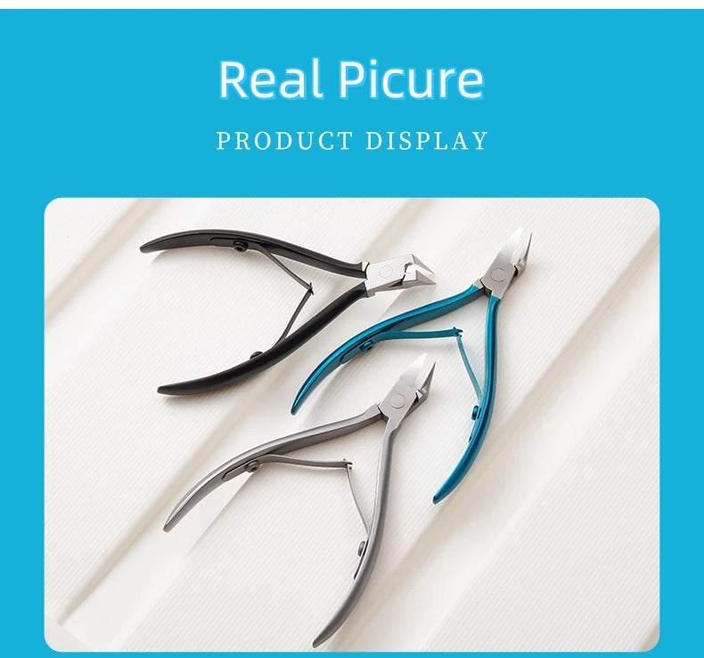 Coupe-ongles pour orteils incarnés ou épais, coupe-ongles professionnel pour podologue, pince à ongles avec Supe en acier inoxydable