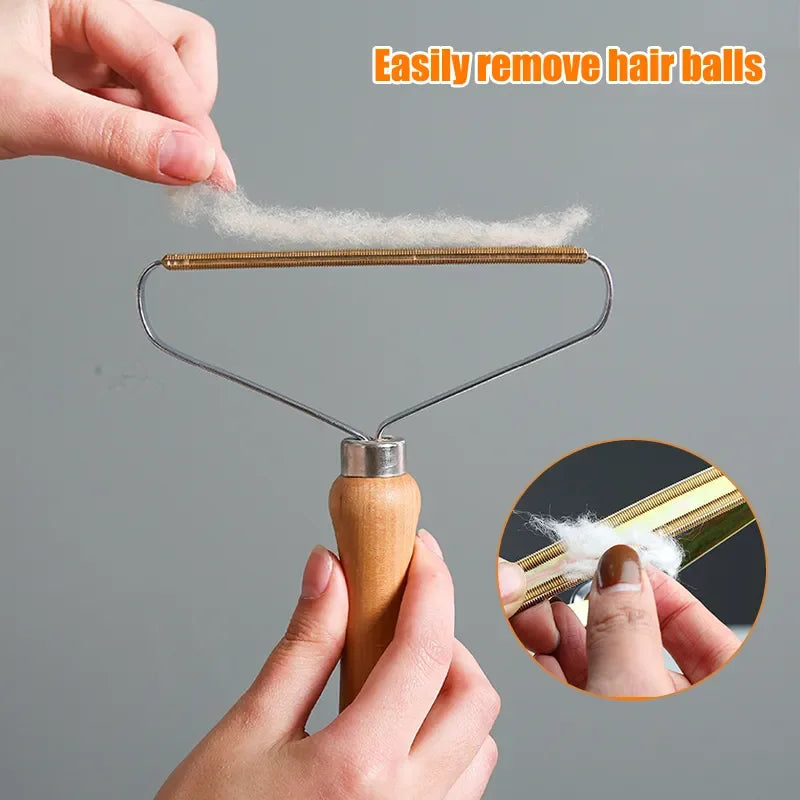 Dissolvant de peluches Portable pour animaux de compagnie, brosse pour tapis, manteau en laine, vêtements, granulés de peluches, rasoir manuel, grattoir, outil de nettoyage