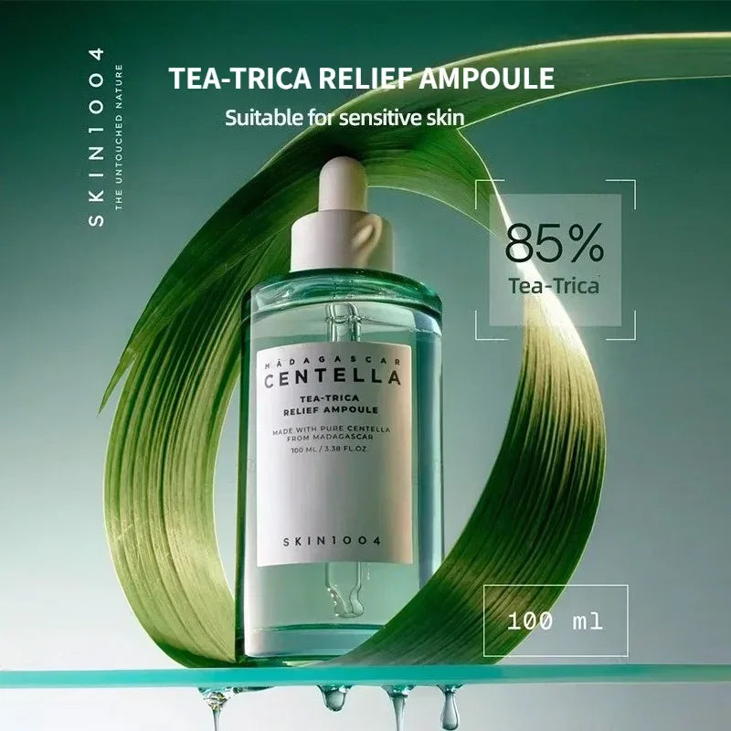 Centella Ampoule Essence Brightening Calming and Repairing Pores Smoothing Facial Moisturize Serum Daily Skin Care Products