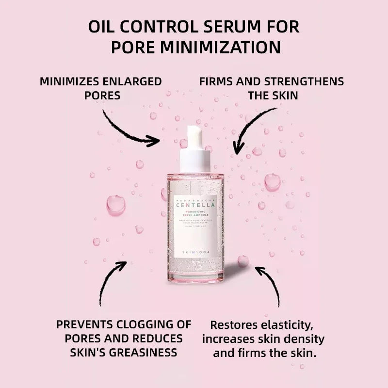 Centella Ampoule Essence Brightening Calming and Repairing Pores Smoothing Facial Moisturize Serum Daily Skin Care Products