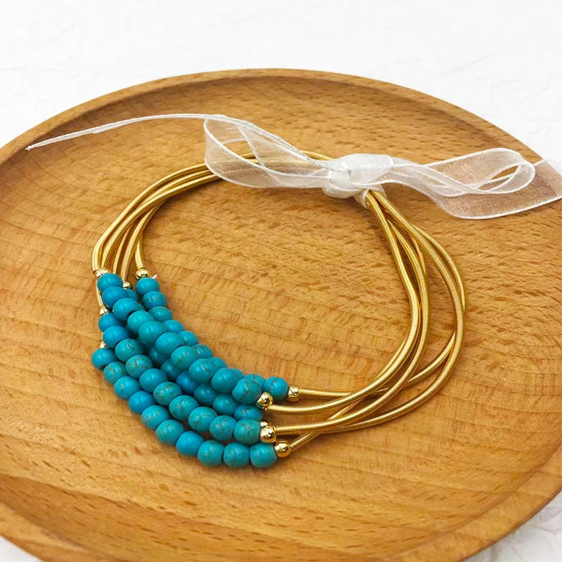 Bracelets colorés pour femmes, style doux et charmant, bijoux de créateurs élégants, bon pour les fêtes