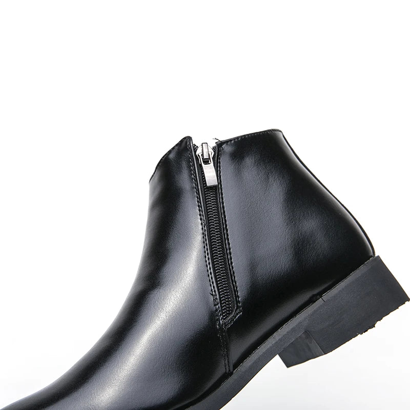 Bottines élégantes pour hommes, style britannique, version britannique et coréenne, chinois, européen, américain