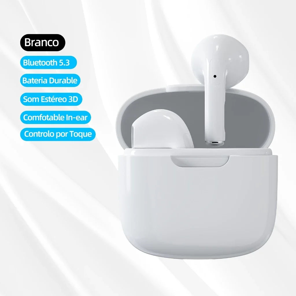 Bettdow Fones De Ouvido Sem Fio Bluetooth 5.3 Esportes, blanc