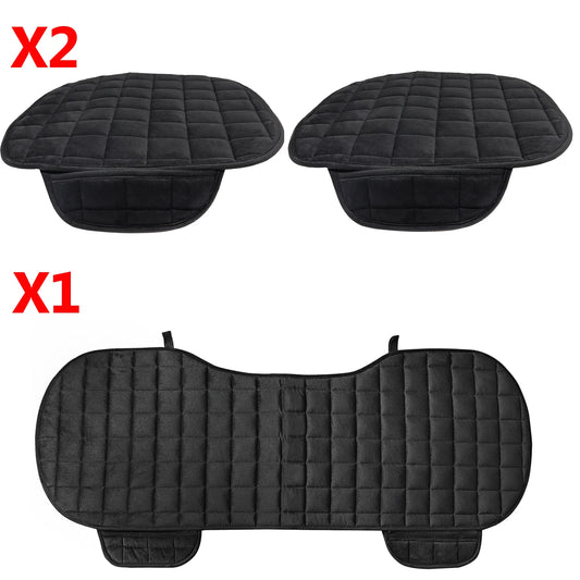 Housses de siège de voiture universelles, coussin chaud, anti-ald, avant, arrière, chaise, respirant, protecteur, hiver