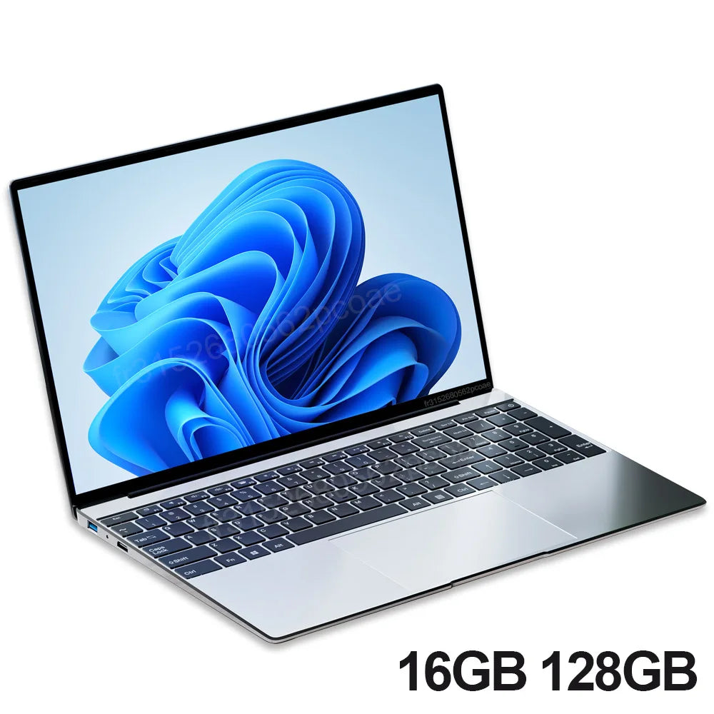 15.6 "ordinateur portable Ultra mince 16GB RAM 2 to SSD Intel N3700 ordinateur portable Gamer 1920*1080 affichage bureau étude ordinateur PC Windows 11 Pro