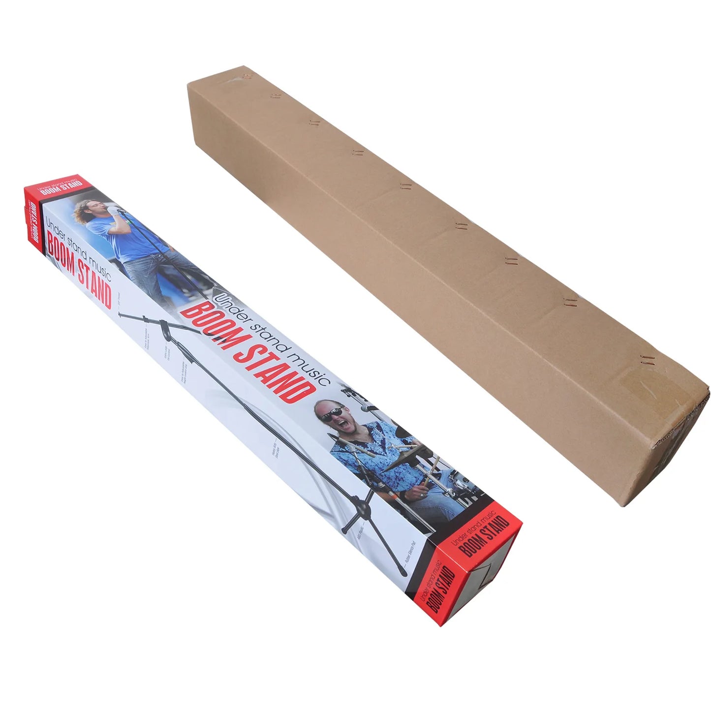 FREEBOSS-Support de microphone sur pied avec trépied en métal Angle réglable recommande Filaire Sans fil Microphone à condensateur dynamique Support de scène MS-203