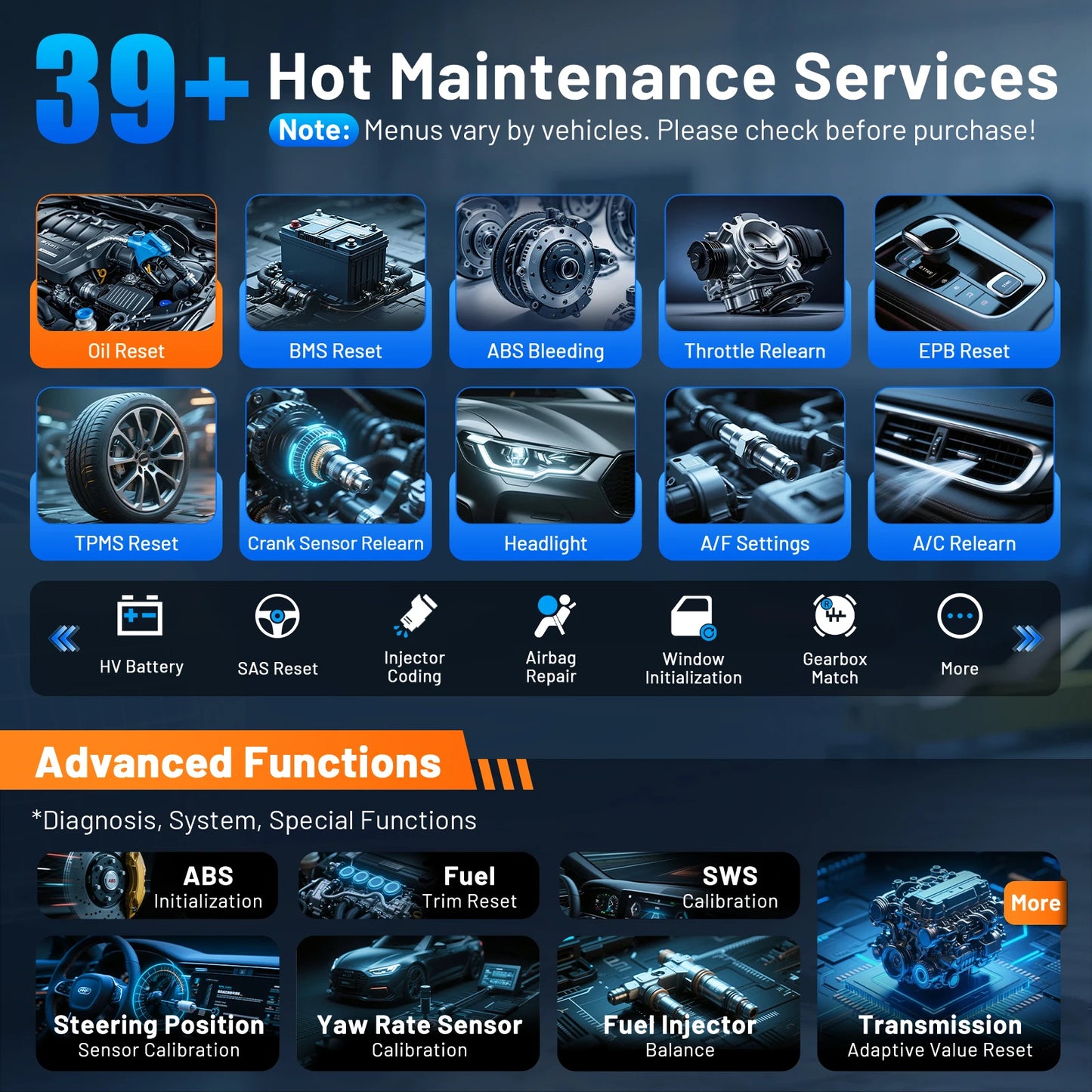 XTOOL D7W D7 BT Outil de diagnostic Bluetooth pour tous les systèmes de voiture, scanner automobile, codage ECU bidirectionnel, 39 réinitialisations CANFD DOIP FCA, livraison rapide depuis un entrepôt européen