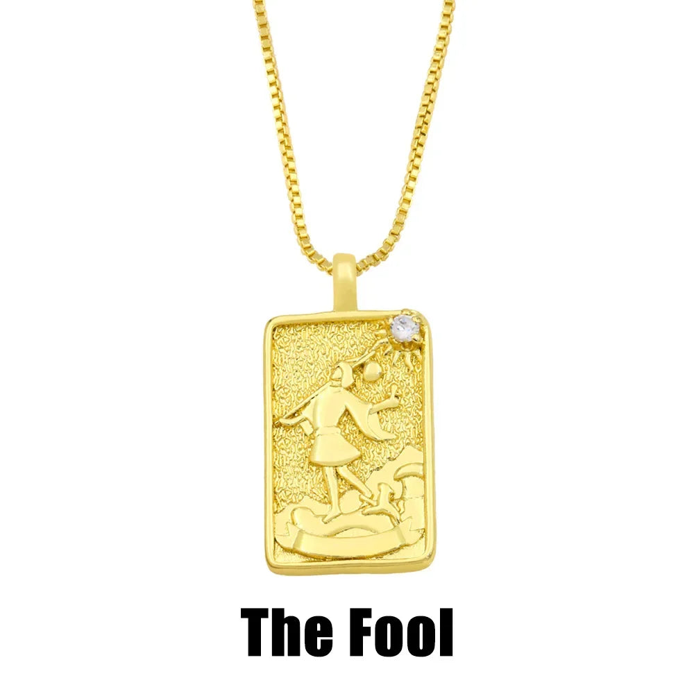 2025 nouveau pendentif la vierge marie Fine CZ cubique zircone collier cuivre chaîne en métal unisexe bijoux religieux cadeau de vacances