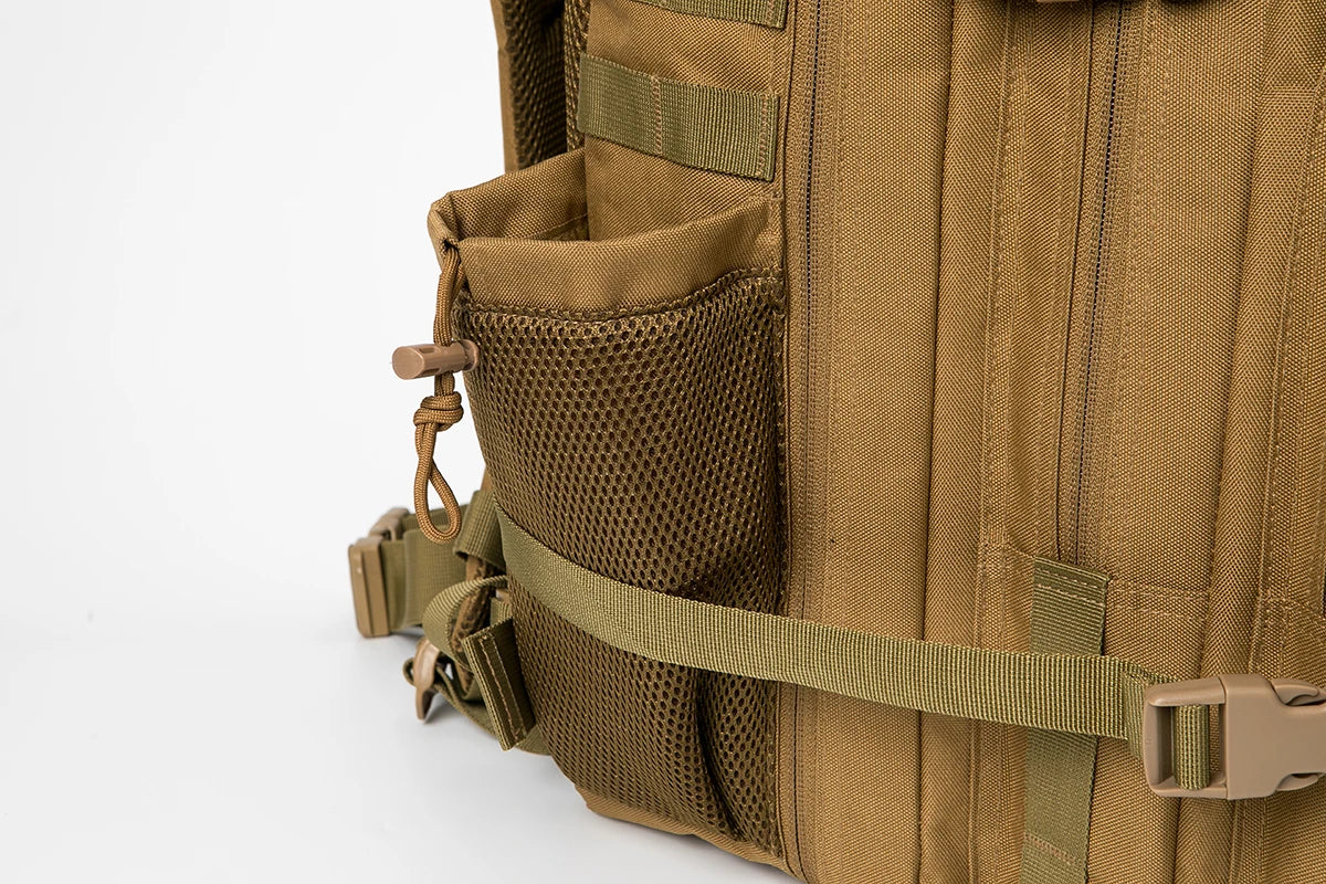 45L sac à dos tactique pour hommes équipement de camping en plein air sac à dos randonnée survie sac à dos voyage sacs à dos sac d'école