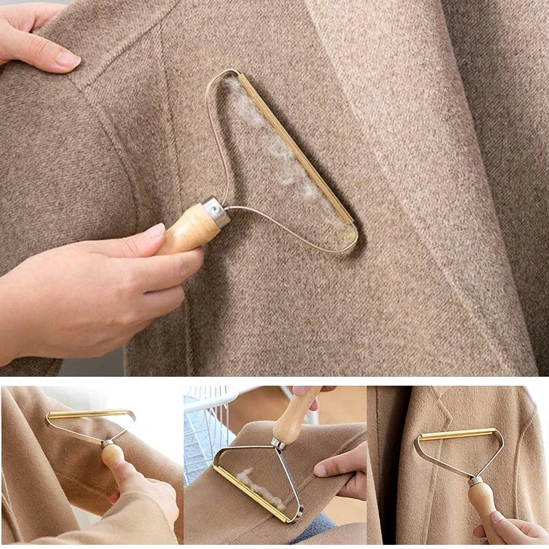 Dissolvant de peluches Portable pour animaux de compagnie, brosse pour tapis, manteau en laine, vêtements, granulés de peluches, rasoir manuel, grattoir, outil de nettoyage