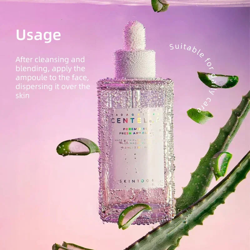 Centella Ampoule Essence Brightening Calming and Repairing Pores Smoothing Facial Moisturize Serum Daily Skin Care Products