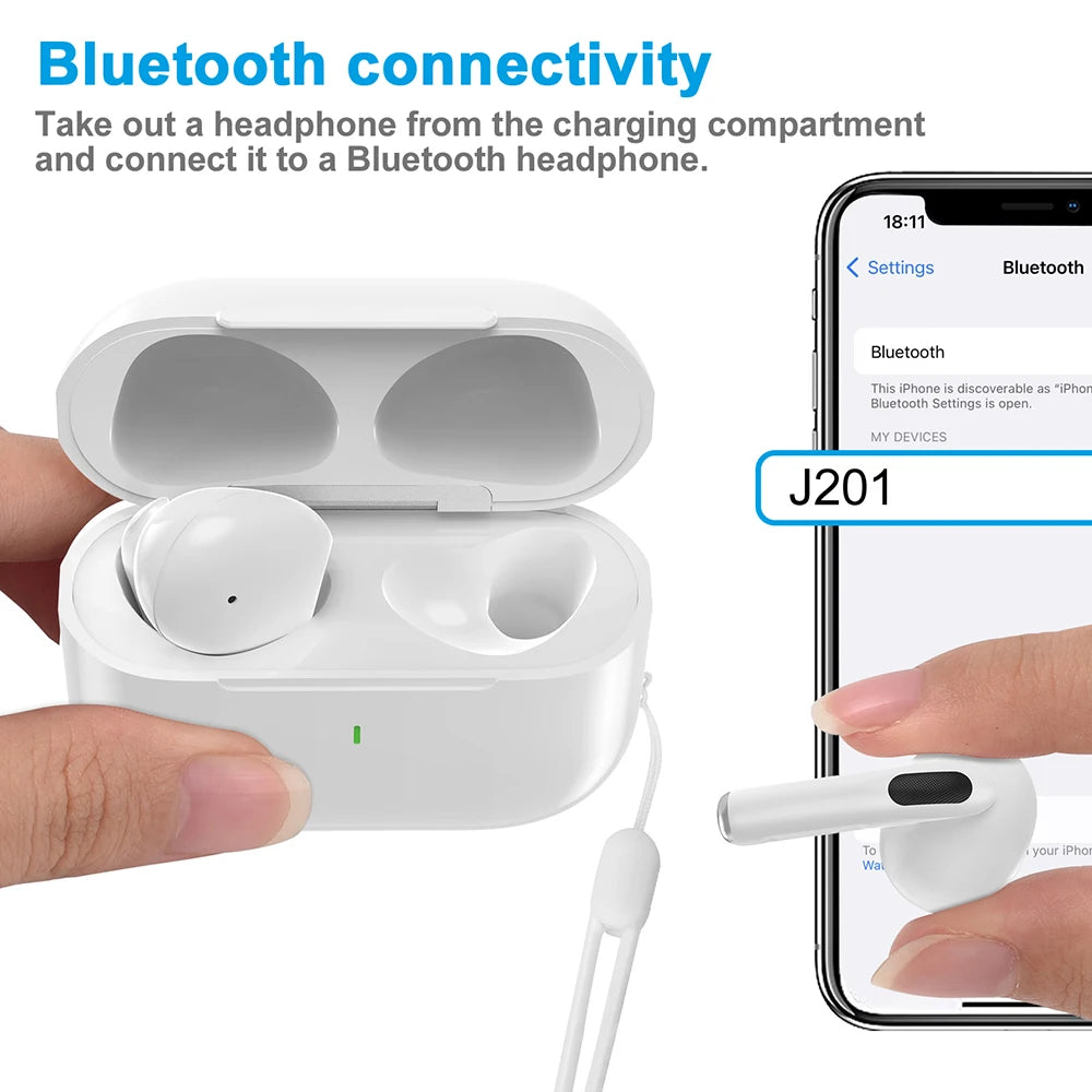 Bettdow Fones De Ouvido Sem Fio Bluetooth 5.3 Esportes, blanc