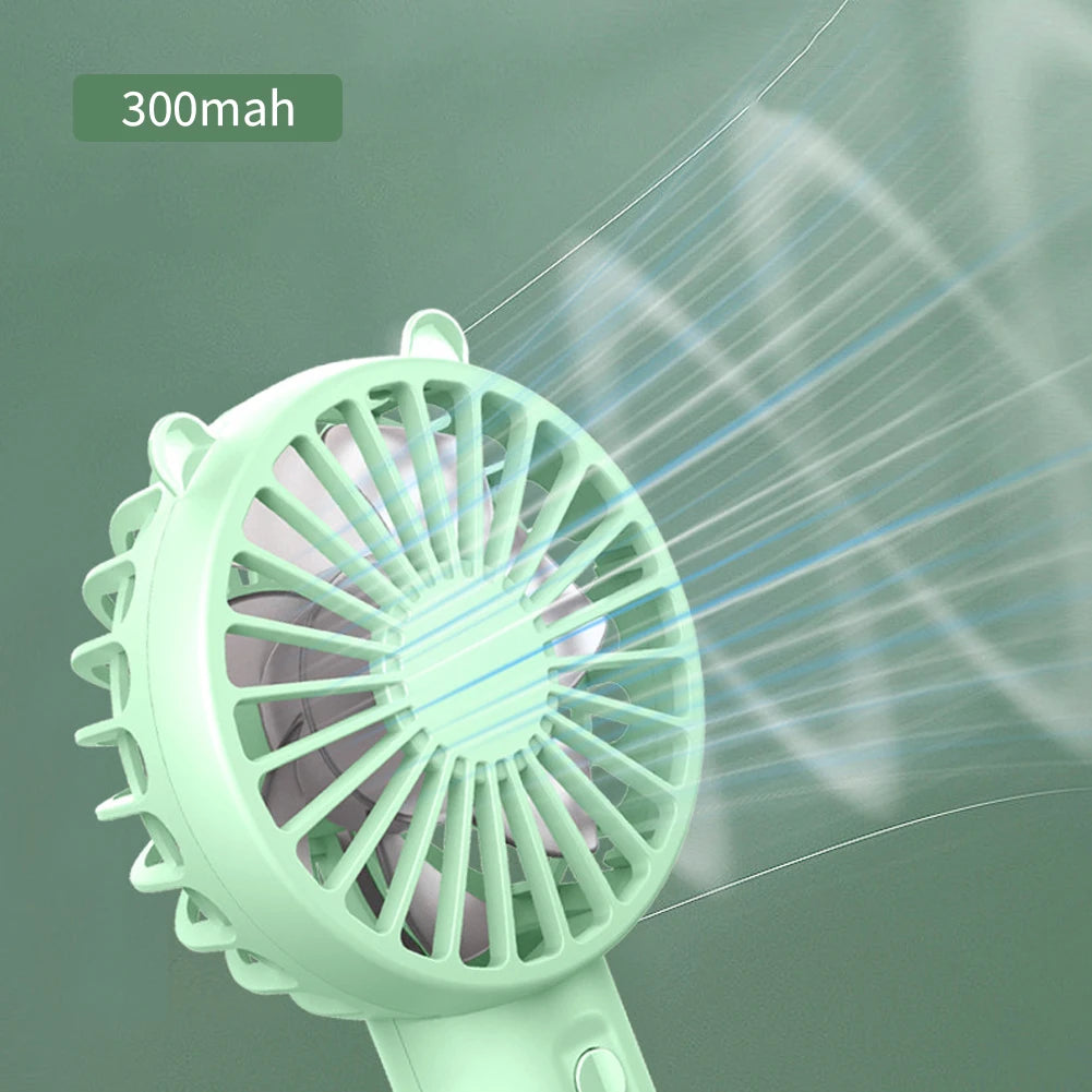 Ventilateur portatif petit ventilateur de refroidissement USB Rechargeable cils muet refroidisseur ventilateur portatif Mini USB Rechargeable bureau