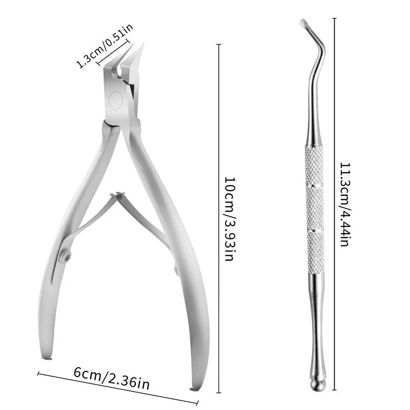 Coupe-ongles pour orteils incarnés ou épais, coupe-ongles professionnel pour podologue, pince à ongles avec Supe en acier inoxydable