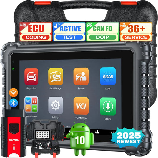 Autel-Outil de Diagnostic de Voiture MaxiSYS MS906 Pro OBD2, Scanner Bidirectionnel pour Codage ECU, Tous Systèmes, PK MS906BT