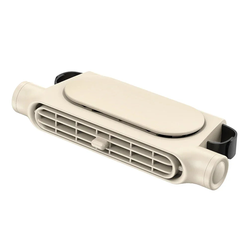 Ventilateur Portable pour Siège de Voiture, 3 Vitesses Réglables, Repose-Sauna, USB 62, pour Passager Avant et Arrière