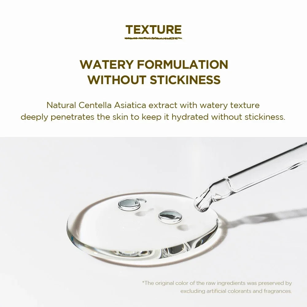 Centella Ampoule Essence Brightening Calming and Repairing Pores Smoothing Facial Moisturize Serum Daily Skin Care Products