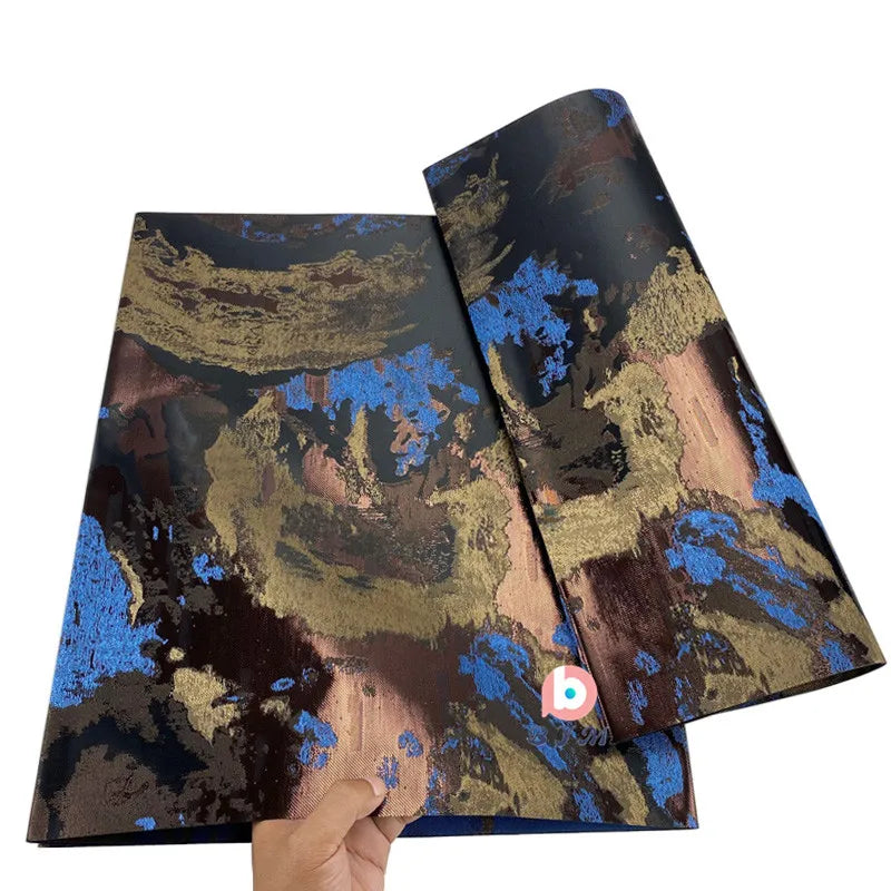 Cravate de luxe 3D suisse Gele Gandmaster africaine Multi Sego, 2 pièces/sac 051 Nigeria Sego, emballage de tête pour fête de mariage ASO EBI