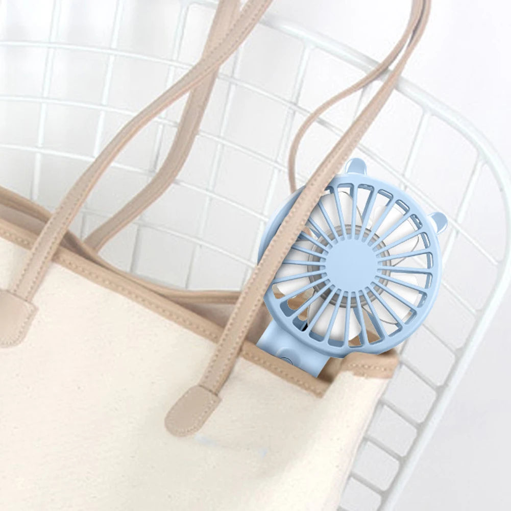 Ventilateur portatif petit ventilateur de refroidissement USB Rechargeable cils muet refroidisseur ventilateur portatif Mini USB Rechargeable bureau