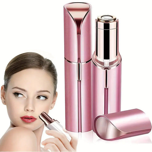 Épilateur électrique portable en forme de rouge à lèvres pour femmes, indolore et efficace, épilation du visage, rasoir domestique, outil de rasoir