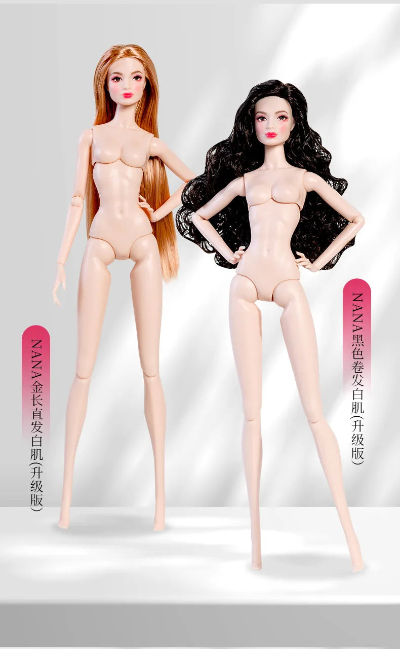 BJD Butter Body Cheveux Lisses Blonds pour Enfants, Peau Blanche, Tenue de ix, PoinRobe, Jouets DIY, Cadeaux d'anniversaire, Mode Européenne, 1/6, 32cm, 03
