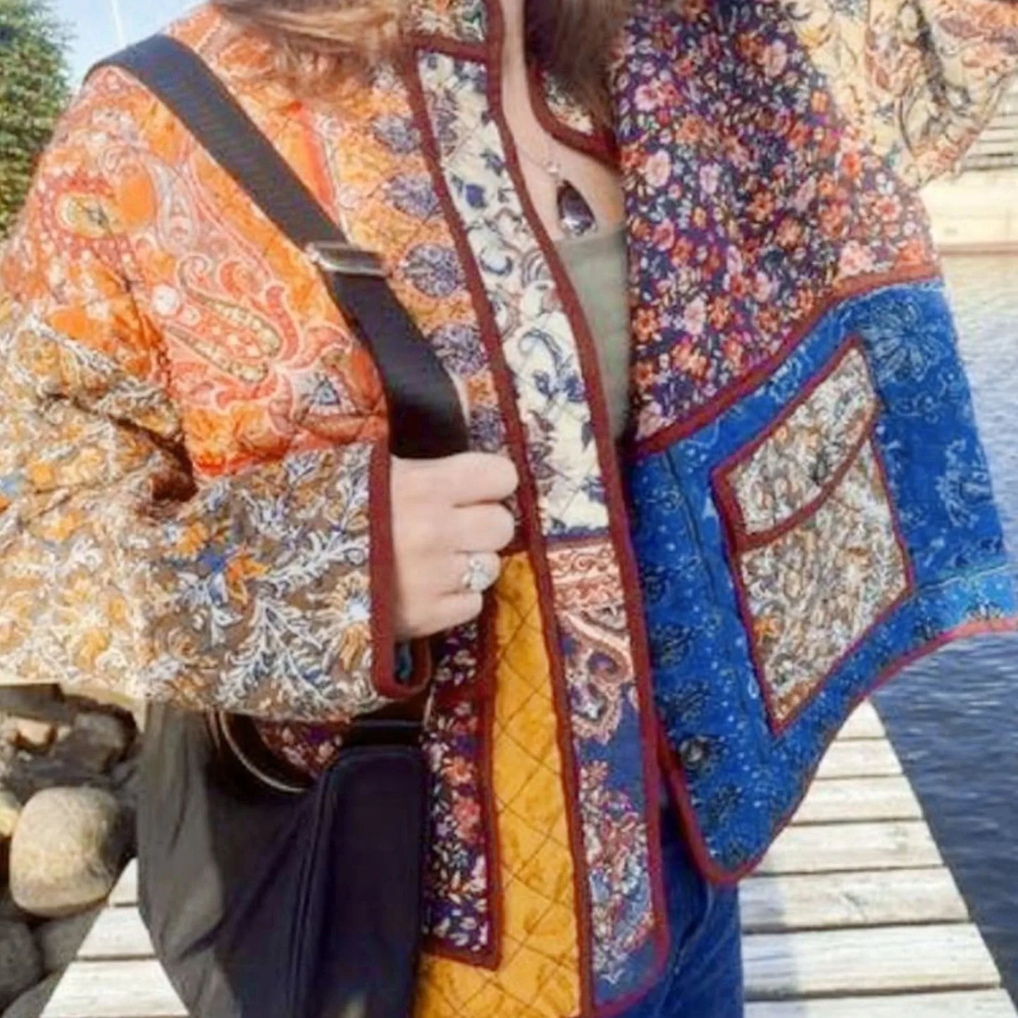 Cardigan léger à devant ouvert pour femme, manteau matelassé, veste femme, document d'abonnés, hiver