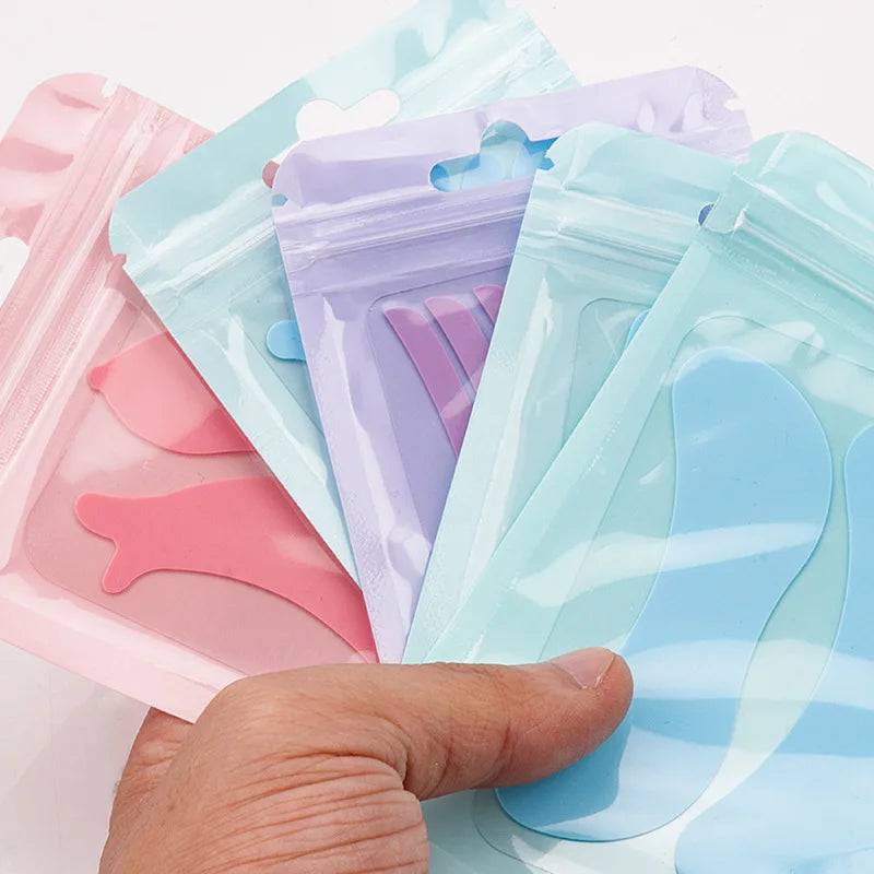 Coussinets pour les yeux en Silicone réutilisables, Patch de Gel sous les yeux, greffage de cils, outils de maquillage de beauté, fournitures d'extension de cils