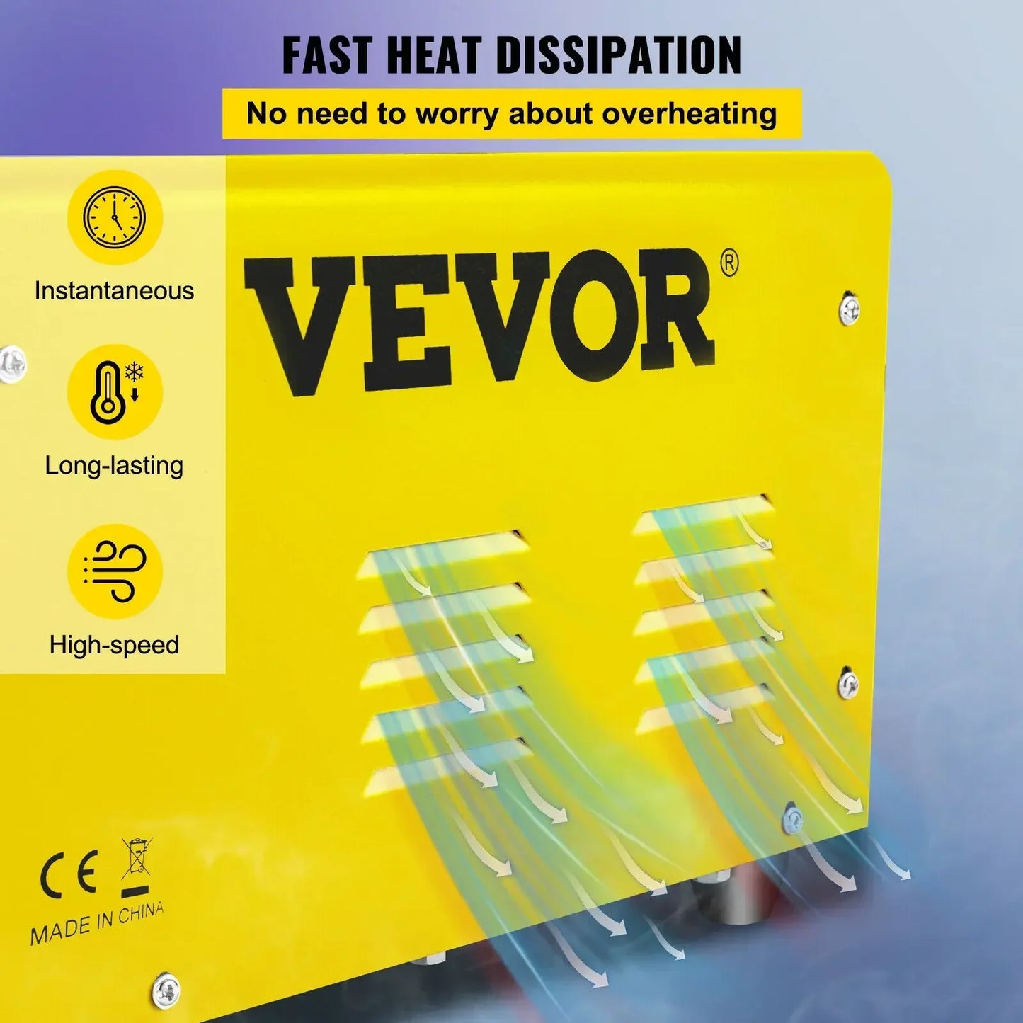 VEVOR-Machine de soudage par points, Soudeuse par points, Spotter, 3500A, Dean Spot 2700, Machine de débosselage, Extracteur de points de panneau de véhicule