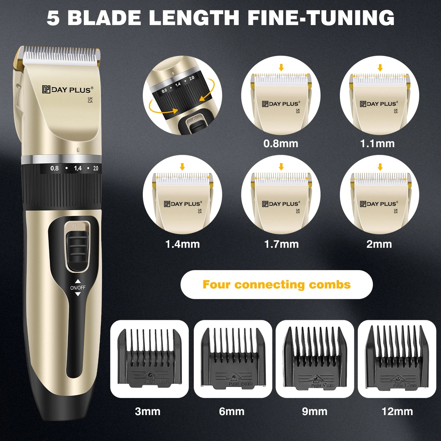Tondeuse à cheveux électrique pour animaux de compagnie, usage domestique, tondeuse professionnelle, toiletteurs, sûr, tondeuses pour chiens