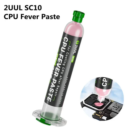 2UUL SC10 CPU pâte thermique composé graisse chauffage Dissipation outil après réparer CPU refroidissement rapide pâte outil