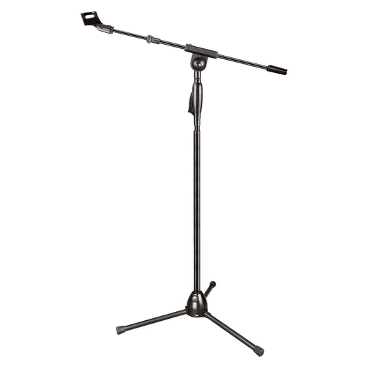 FREEBOSS-Support de microphone sur pied avec trépied en métal Angle réglable recommande Filaire Sans fil Microphone à condensateur dynamique Support de scène MS-203