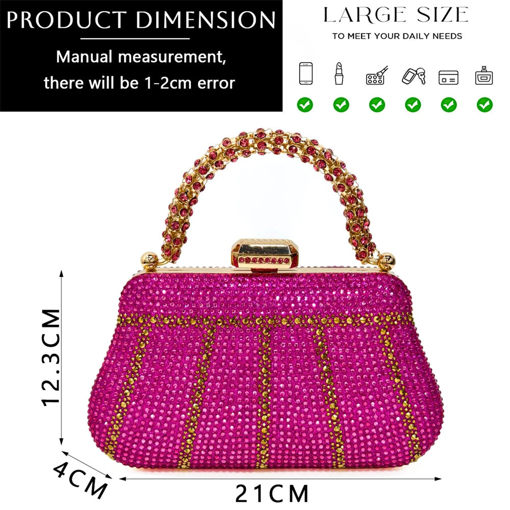 Venus Chan 2024 Design spécial haute qualité couleur Orange femmes africaines chaussures et sac ensemble avec cristal brillant pour la fête de mariage