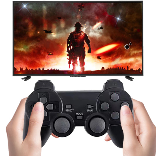 Console de jeux vidéo rétro avec bâtons pour enfants, contrôleur sans fil pour touristes, 9 émulateurs, 2.4 Go, 64 Go, 10000G, cadeaux M8